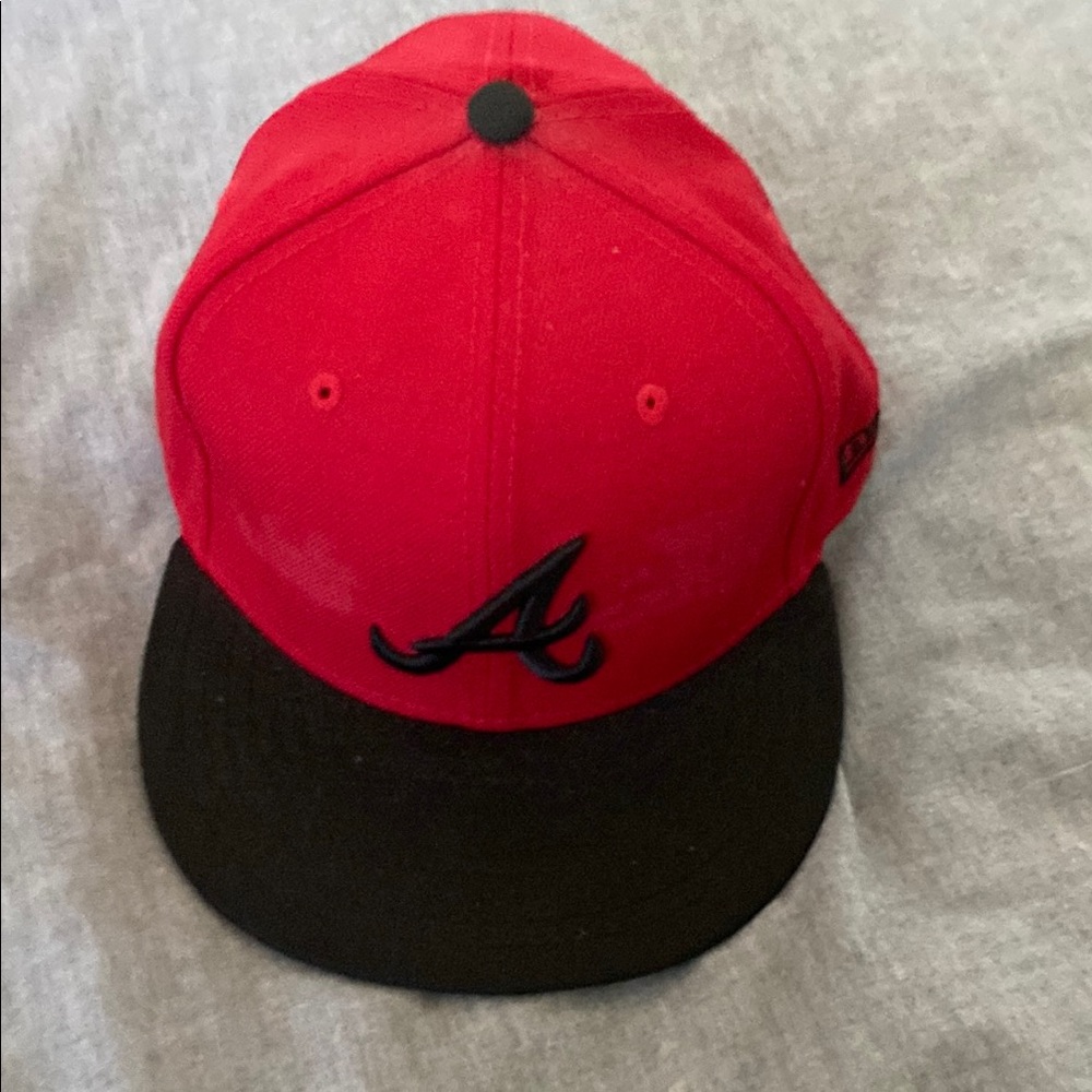 New Era Red and Black Cap